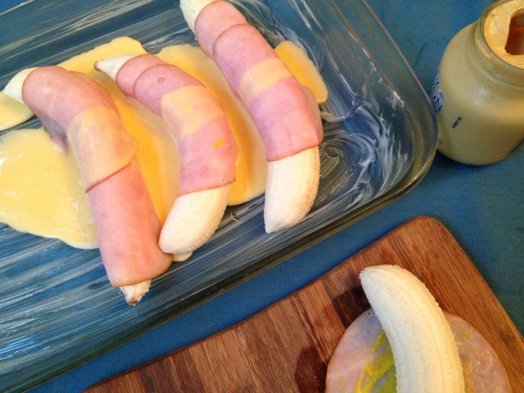 Ham Banana Roll